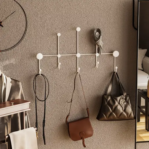 494PYT1136 Метална ѕидна закачалка Iyon-B