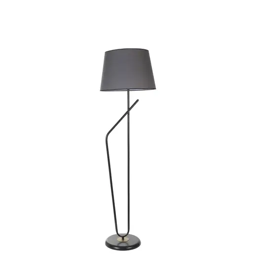 534LUN4582 Подна ламба Alfa Siyah Lambader Pramit Koyu Gri Abajurlu