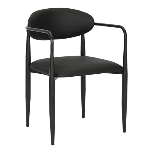 350-000025 Столица Kalone црна 56x55x78cm