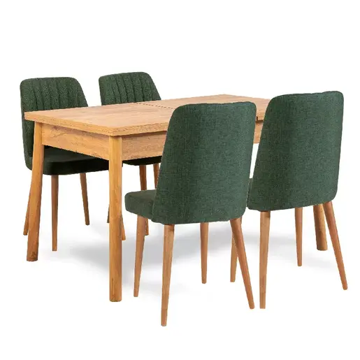 869VEL5206 Трпезариска маса + Столици Milla