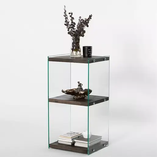 552NOS2366 Полица за книги Aqua 2 - Anthracite