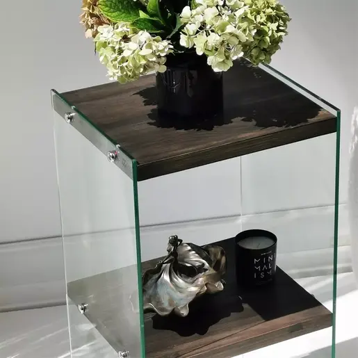 552NOS2366 Полица за книги Aqua 2 - Anthracite