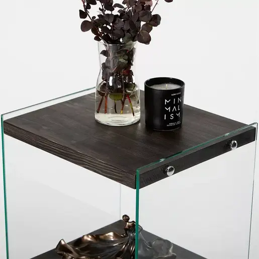 552NOS2366 Полица за книги Aqua 2 - Anthracite