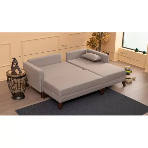 825BLC1511 Софа Bella Corner Sofa Right 2 - Cream