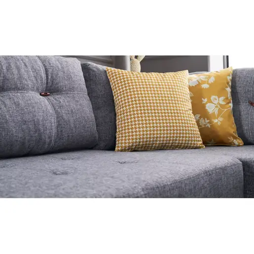 825BLC1181 Софа Manama Corner Sofa Bed Right - Grey