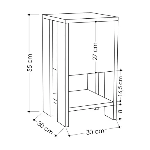776HMS3420 Наткасна Ema - Anthracite, Anthracite