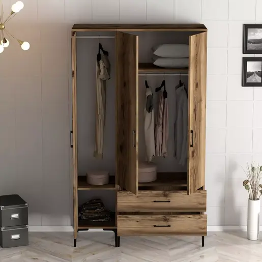 845HCT5462 Плакар Kumsal ST - Walnut