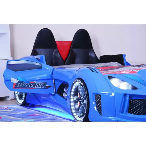 880MSV2109 Детски кревет Mnv3 - Blue