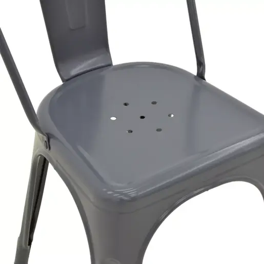 270-000028 Столица Utopia антрацит 44x44x85cm