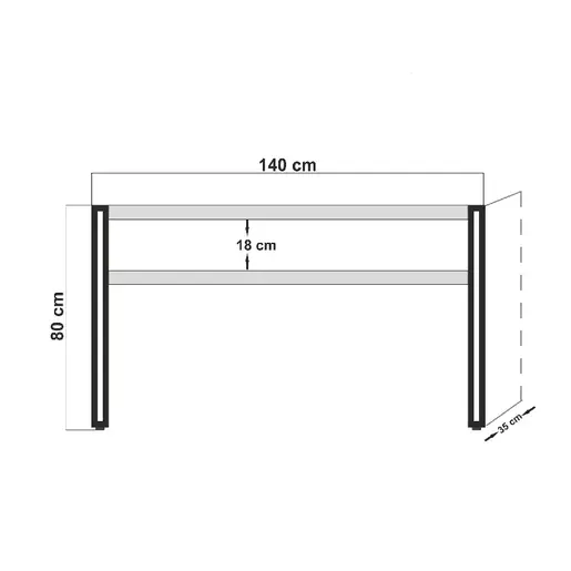 863SPH3906 Полица Остин