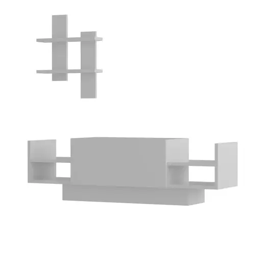 788DEC3034 ТВ Комода Bahar - White