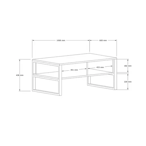 495SSE1307 Клуб Маса Devon - White