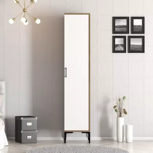 845HCT5410 Плакар Kumsal S - Walnut, White