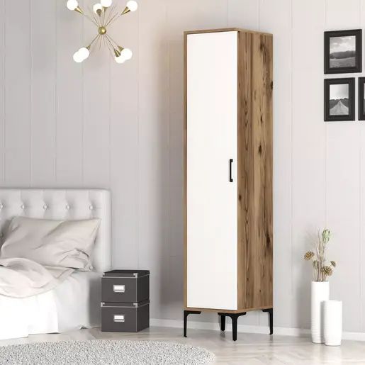 845HCT5410 Плакар Kumsal S - Walnut, White