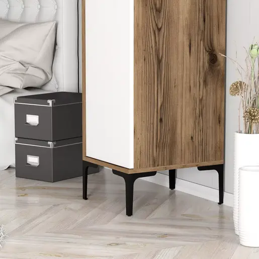 845HCT5410 Плакар Kumsal S - Walnut, White