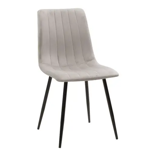 292-000082 Столица Noor Светло сива 44x53x86cm