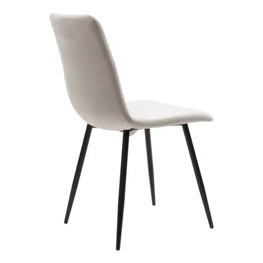 292-000082 Столица Noor Светло сива 44x53x86cm