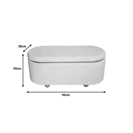 353-000004 Tara Inart табуретка сет од 2 кадифен материјал во темно сива и јагленова нијанса