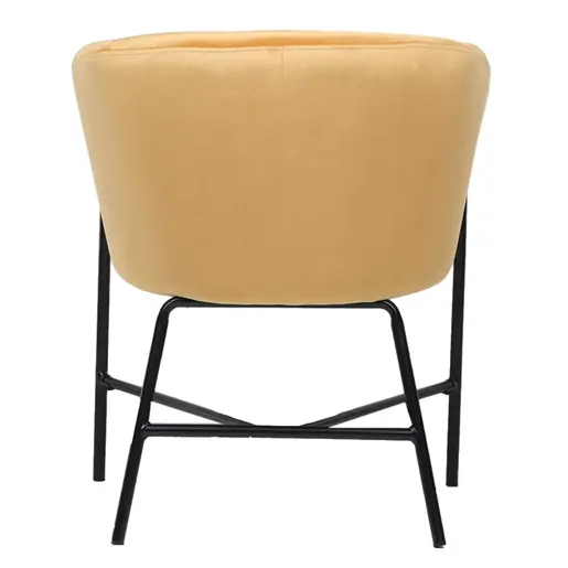 222-000019 Столицa Julia velvet yellow