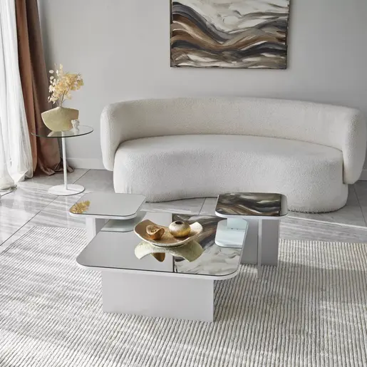 552NOS1480 Клуб маса Jazz - White