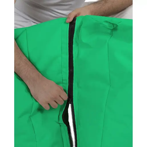 248FRN1218 Bean Bag Siesta Sofa Bed Pouf - Green