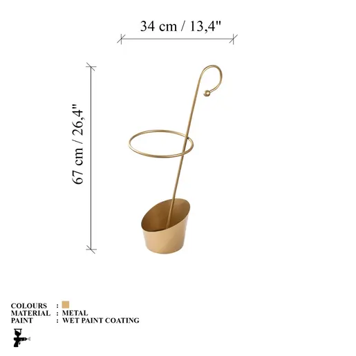 247HFM1225 Држач за чадор Şemsiye - 005