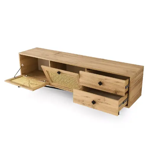 854KLN3038 ТВ комода ЛИОН атлантик