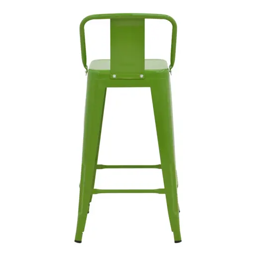 270-000033 Барска столица со наслон Utopia зелена 42x42x86cm