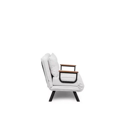 859FTN2838 Софа Sando 2-Seater - Teddy Fabric - White