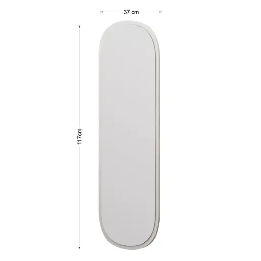 116SAM1142 Огледало Magnum - White