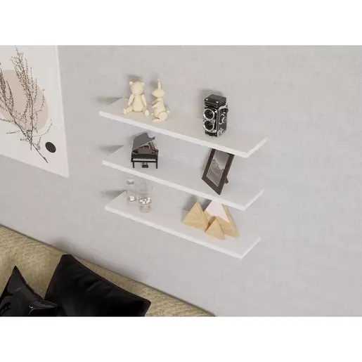 835PUQ1658 Полица Boss v2 - White