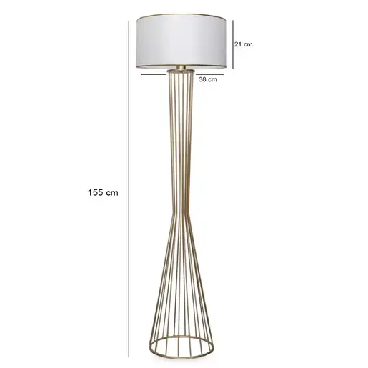 780SGN2626 Подна ламба BRUTALIS Gold