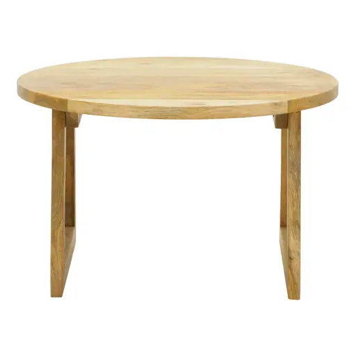 376-000007 Клуб маса Tamarind – манго дрво (природен финиш) со ратан акценти 65x65x40см