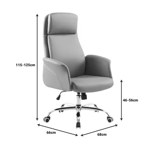 033-000020 Работен стол Derjio brown