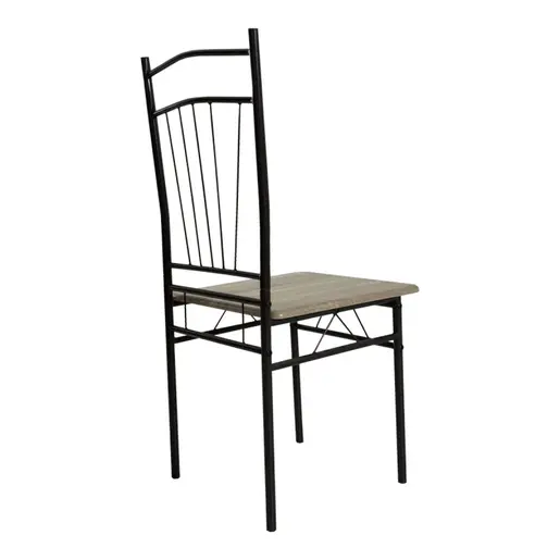 374-000002 Трпезариски сет Roza II сива 110x60x74cm