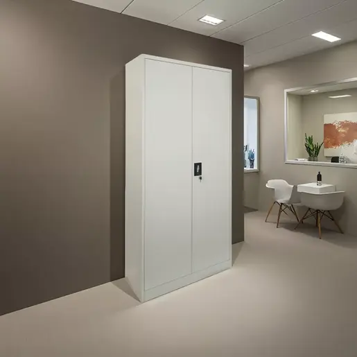 378-000003 Ugren метален шкаф светло сив