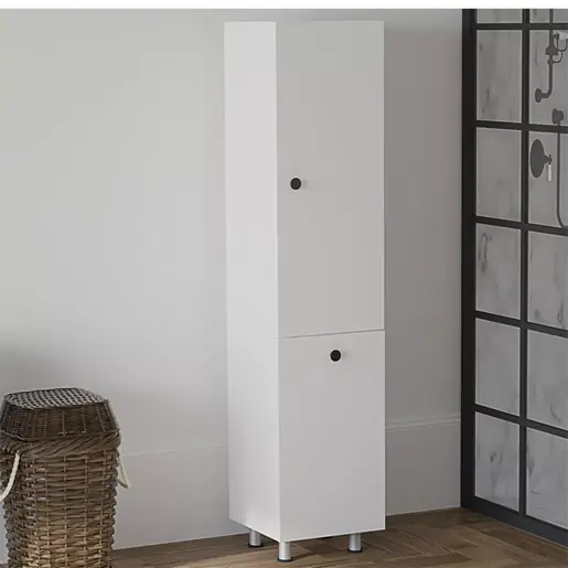 120-000383 Gingo шкаф меламин бел