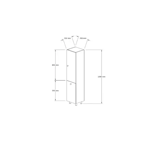 120-000383 Gingo шкаф меламин бел