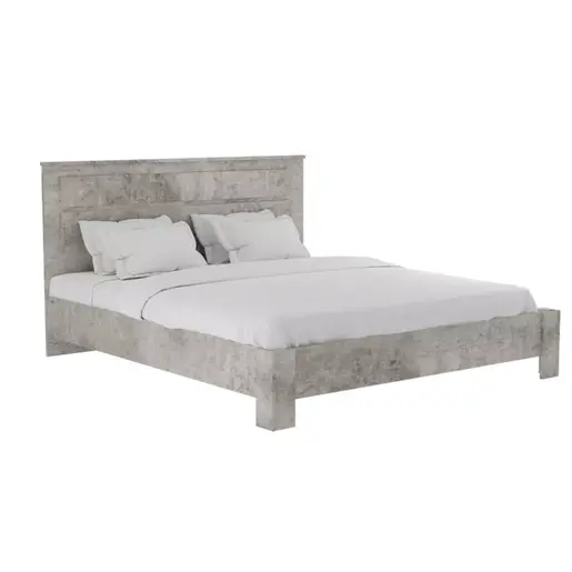 123-000190 Брачен кревет ELYSIAN antique anthracite 160x200cm