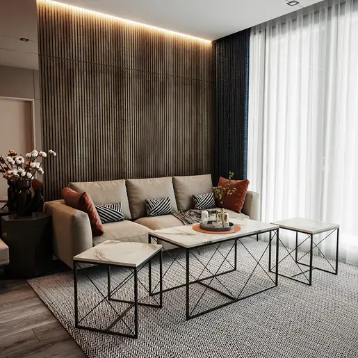 854KLN2908 Сет клуб маса Геракас