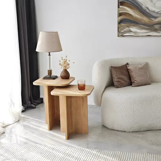 552NOS1481 Помошна масичка Blues Set - Sapphire Oak