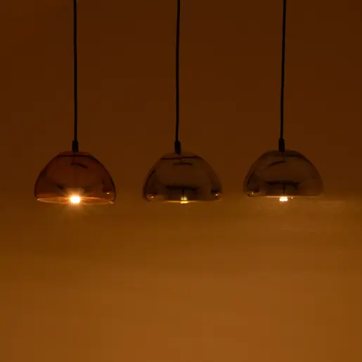 342-000009 Лустер Ovalone I сребрена-златна-бронза