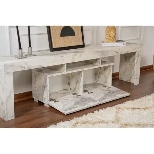 241NRD1318 ТВ Комода Enclave - Fressia Marble