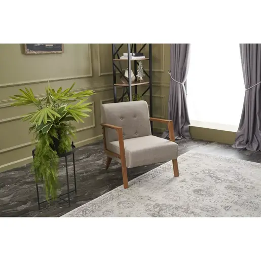 825BLC2705 Фотеља Kemer - Cream