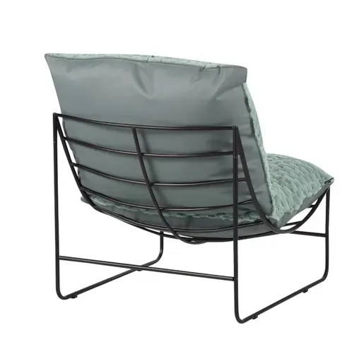 029-000220 Фотелја Chopie  светло зелена 77x90x83cm