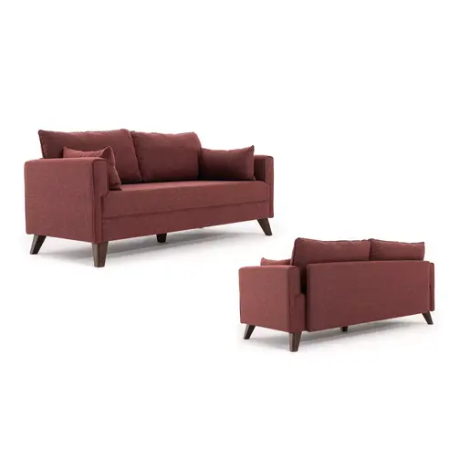 825BLC1516 Софа Bella Sofa For 3 Pr - Claret Red