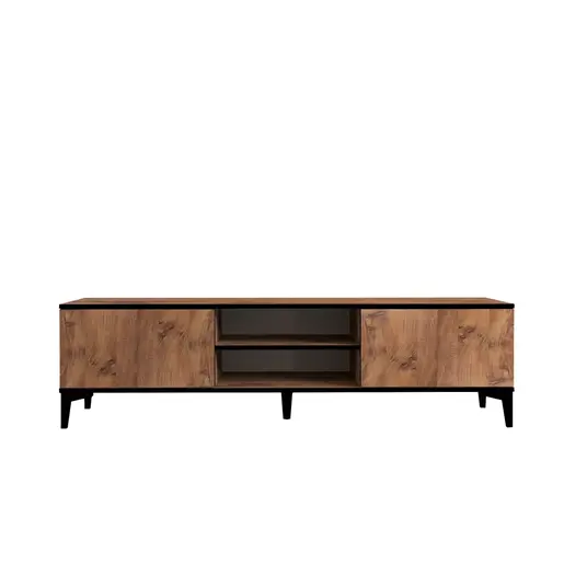 835PUQ6219 Тв комода Begi - Atlantic Pine, Black