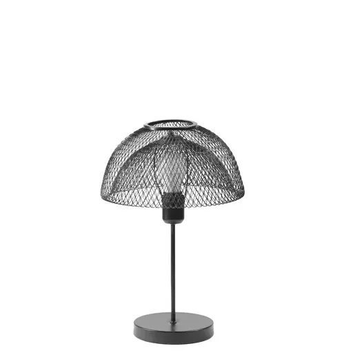 941RTN1439 Столна ламба Lungo Siyah Ufo Başlıklı Masa Lambası