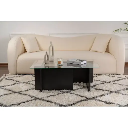 353NRD1103 Клуб маса Vetrino - Wooden Black