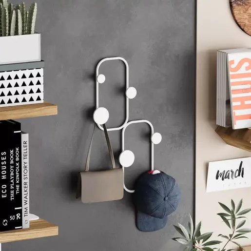 494PYT1161 Метална ѕидна закачалка Ladybug-B